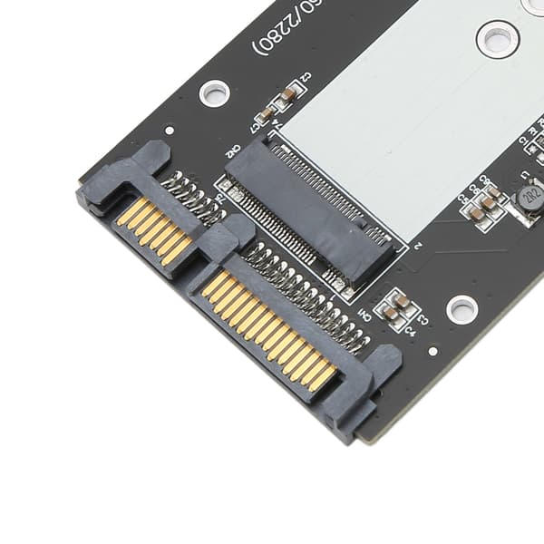 M.2 NGFF til SATA III Konverter Adapter 6000MB/s Hurtig Overførsel Masselager Interface Harddisk Konverter Kort