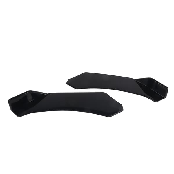5 stk Frontfangerleppe Karosserisett Universell Leppesplitter Spoiler Diffuser Canard Beskytter for bil