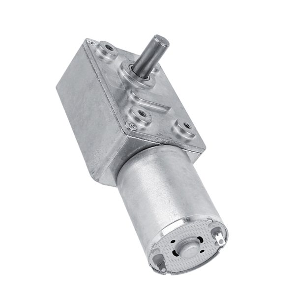 Reversibel Højt Moment Snekkegear Motor DC 12V Reduktionsmotor (5RPM)