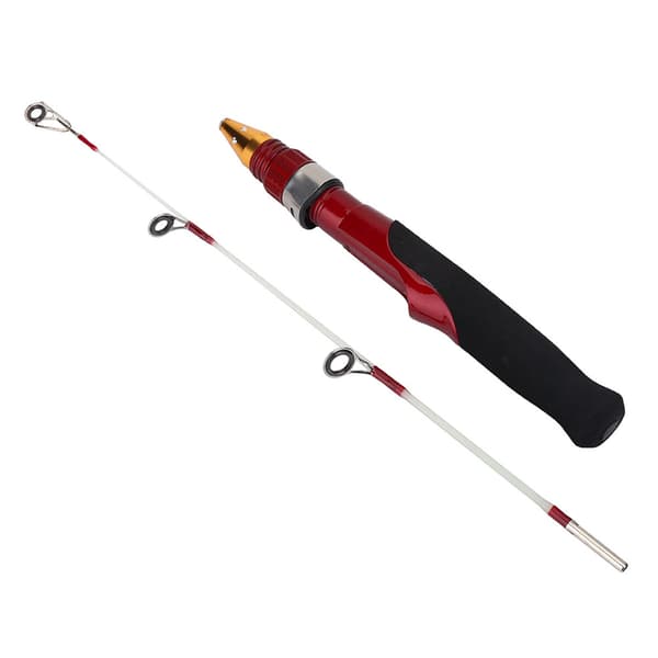 50 cm Lett Mini 2 Seksjoner Vinter Is Solid Fiske Rekestang