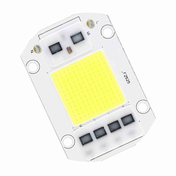 100W 220V Kallvitt Hög Effekt LED-Chip Högspännings COB Ljuskälla för Inomhus och Utomhusbruk