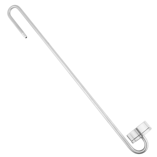 Kuldioxid Diffuser Atomiser i Rustfrit Stål til Akvarium Fisketank Plante 35cm