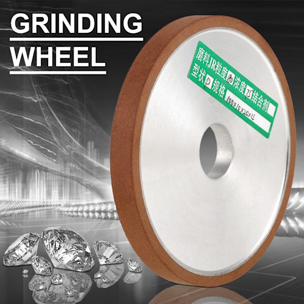 1 stk. 100*20*10 mm Diamant Resin Slibeskive til Skæremaskine Slibning Polering Korn 180