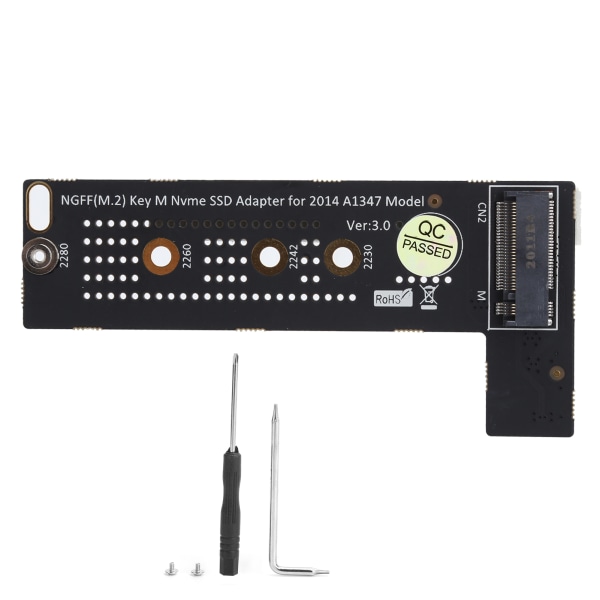 M.2 NGFF MKey NVME SSD Converter Card Adapter Module för OS Mini A1347 modell 2014