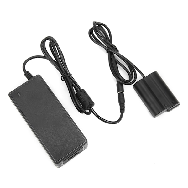AC Strømadapter DC Kobler ENEL15 Full Dekodet Dummy Batteri Kit for Nikon D500 D600 D610 D750 100240V (Prise EU 100240V)