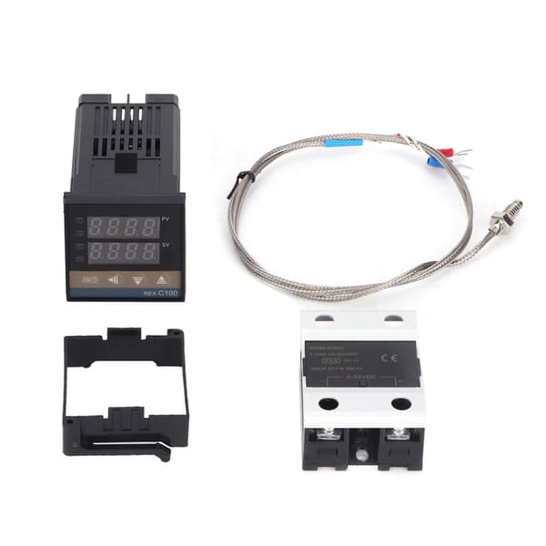 0-400℃ Digital LED PID Temperaturregulator Termostat Kit AC110V-240V