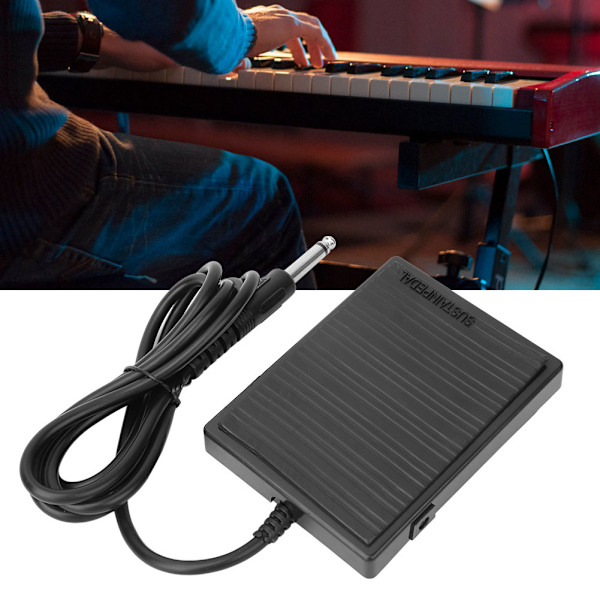 Piano Fod Sustain Pedal Universal Elektroniske Keyboards Synthesizere Tilbehør
