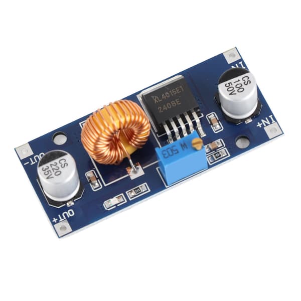 10 stk. 5A XL4015 DC-DC Step Down Justerbar Strømforsyningsmodul Litiumlader