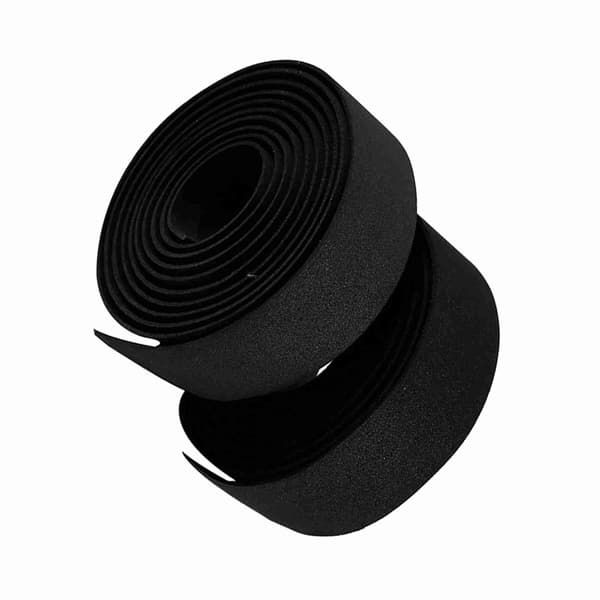 2 stk. Sykkelstyre Grips Wrap Tape + 2 Bar Plugs (Svart+Hvit)