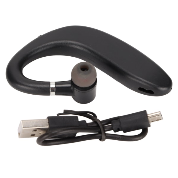 Bluetooth 5.2-headset Vattentätt Ultralätt handsfree Business-hörlurar med ett öra för sportkörning Business Office