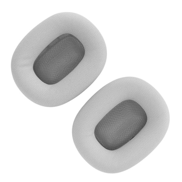 Ersättningskuddar för hörlurar, mjukt minnesskum, proteinläder, öronkuddar, öronmuffar för Airpod MAX-hörlurar, grå
