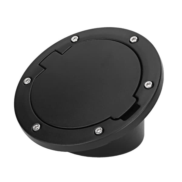 Sort ABS brændstoftankdæksel passer til Jeep Wrangler JK 2007-2017 biltilbehør