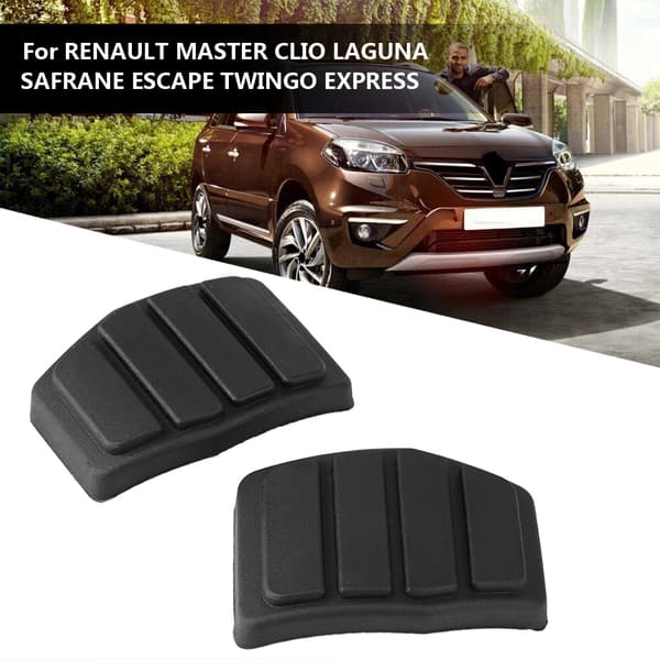 2 stk. Bremsepedalgummipude til RENAULT MASTER CLIO LAGUNA SAFRANE 7700800426