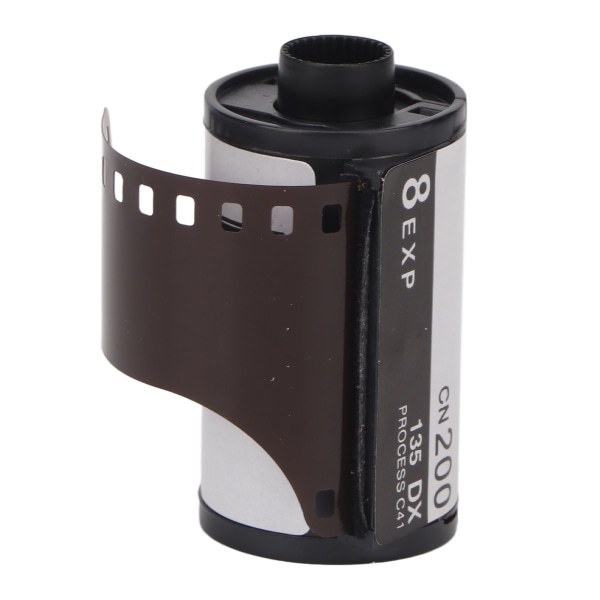 8 ark Kamera Färgfilm 35 mm ISO200 High Definition Bred exponering Hög kontrast 135 färgfilm för fotografering