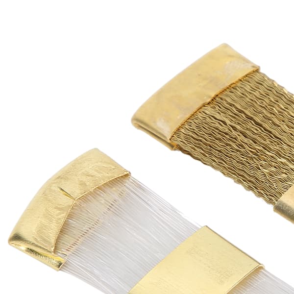 2 stk. neglekunst bits rensebørste kobbertråd neglekunst bore bits renser manicure tilbehør