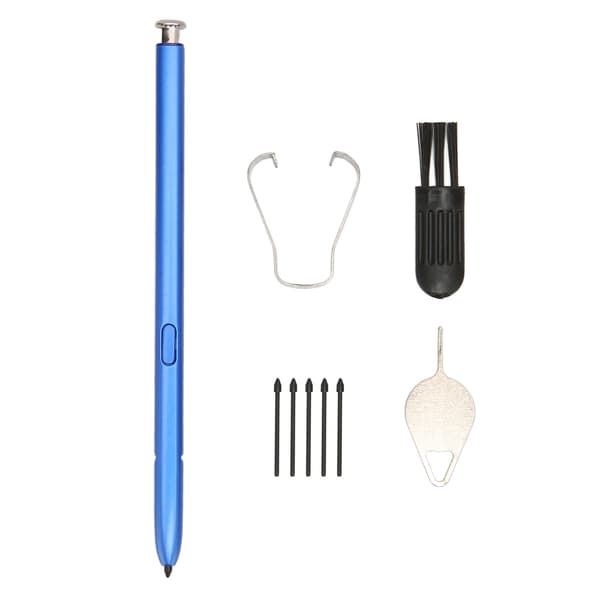 Stylus Pen Udskiftning Touch Pen med Spidser Pincet til Samsung Galaxy Note 10 Lite Blå