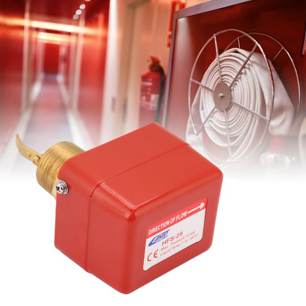 Delvis rustfritt stål Type 6-380V 1\" Paddle Control Vannstrømbryter 1.0MPa SPDT-kontakter
