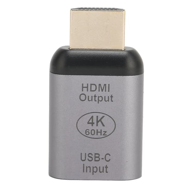 USB C Hun til Han Adapter 4K 60HZ Høj Hastighed Plug and Play Type C til HD Multimedie Interface til PC Telefon Tablet