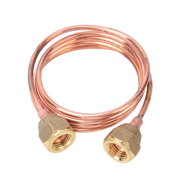 Mjuk Flexibel Koppar Kapillärrör 2,8mm G1/4\" Kylskåpsdelar (900mm)