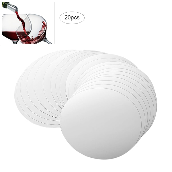 Vinheller Disk Sammenleggbar Fleksibel Dryppstopp Helle Tut Disk Dryppstopp Helle Disker