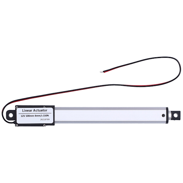 Lineær aktuator DC 12V 100mm Intern endebryter Lavt støynivå Elektrisk mini lineær aktuator for industrielt landbruk 4mm/s-150N