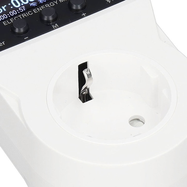 Smart Metering Uttag Realtidsövervakning 16A Maxström 3680W WiFi Intelligent Uttag AC85‑265V EU-kontakt