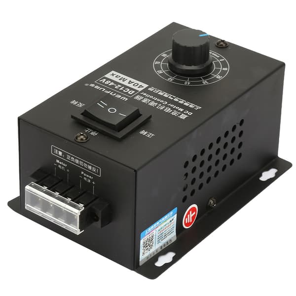 DC 12V~48V 40A Børstemotor Guvernør Hastighetskontroll Modul Elektrisk Kontroller