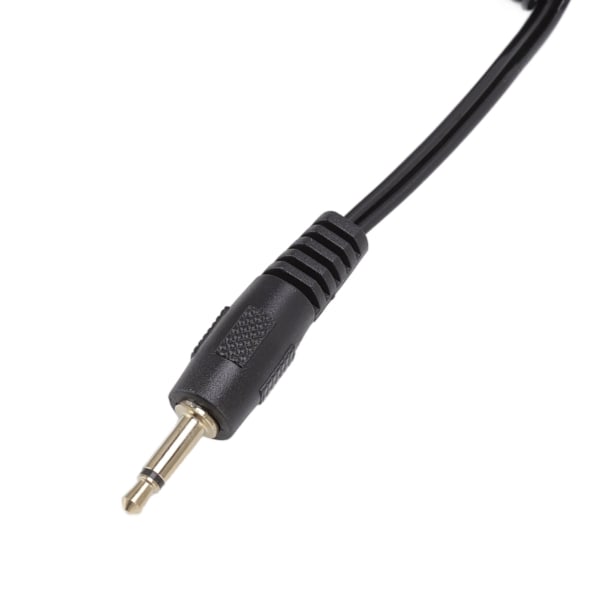 6,35 mm til 3,5 mm spiralsnoet kabel, forgyldt, udtrækkelig, plug and play, bærbar lydadapterkabel til PC, bærbar computer, MP3, mono han til 3,5 mm mono han