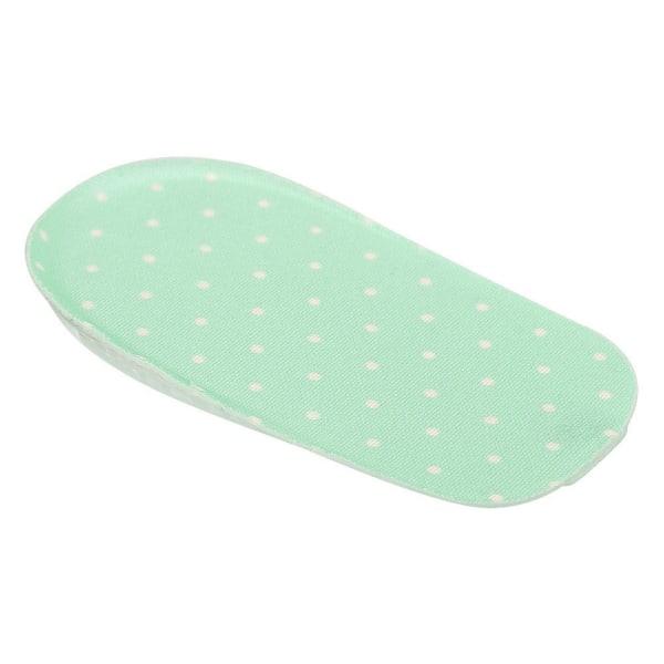 1,5 cm silikongel vidhäftande innersulor Höjd Öka foten Orthotic Arch Support Hälskydd Grön