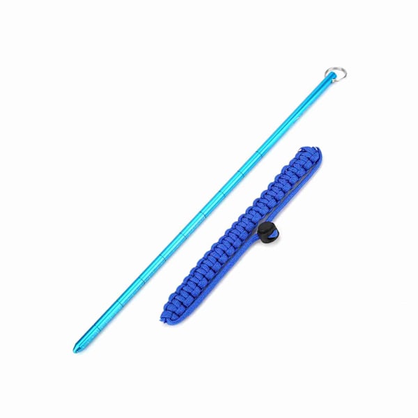 KEEP DIVING Dykning Støj Maker Stick Stang Pointer med Faldskærmsline (Royal Blå)