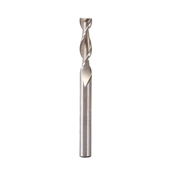 1 st/5 st 2-skärig HSS & Aluminium Pinnfräs CNC Bit Förlängd 6mm Extra Lång