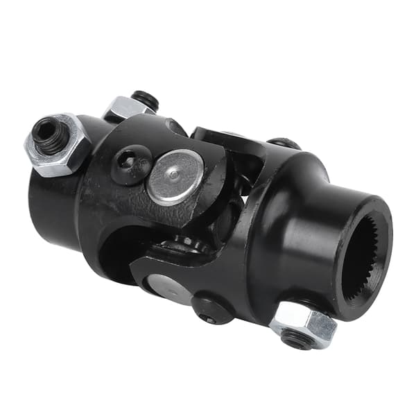 Styrestangs U-led 3/4-36 Spline X 3/4in DD til slibemaskiner nivelleringsapparater passer til Mustang (sort)