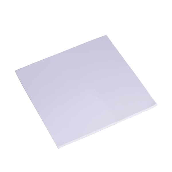 100x100x2mm CPU Termisk Pad Kjøleribbe Kjølende Konduktive Silikonputer Grå