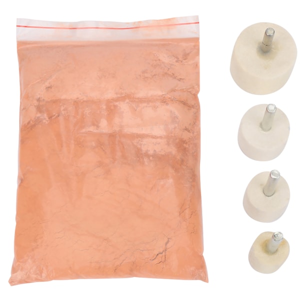 5 Set Ceriumoxidpulver  4 st Ullfiltpoleringshjul