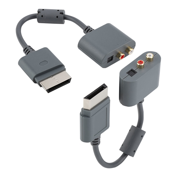 Ny RCA Optisk Lyd Adapter Konverteringskabel Til XBOX 360