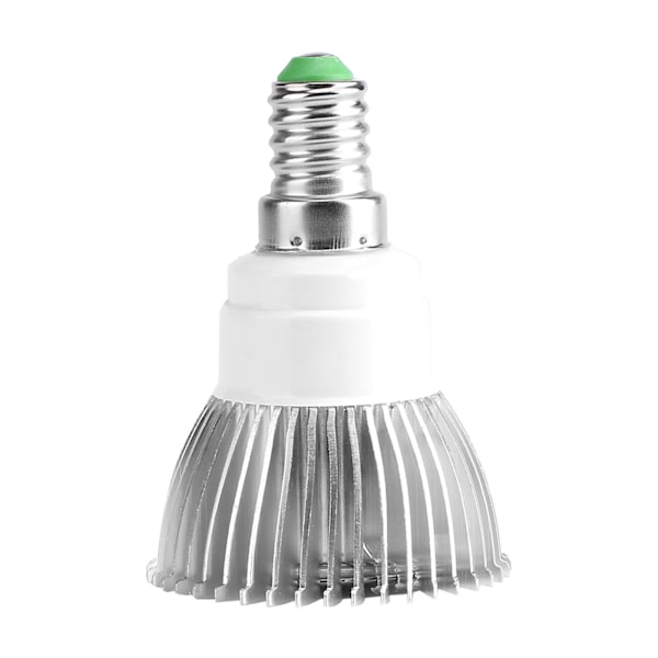 Full Spectrum 85-265V 18W 18 LED Växtlampa Blommor Växter Hydroponisk Odling Glödlampa (E14)