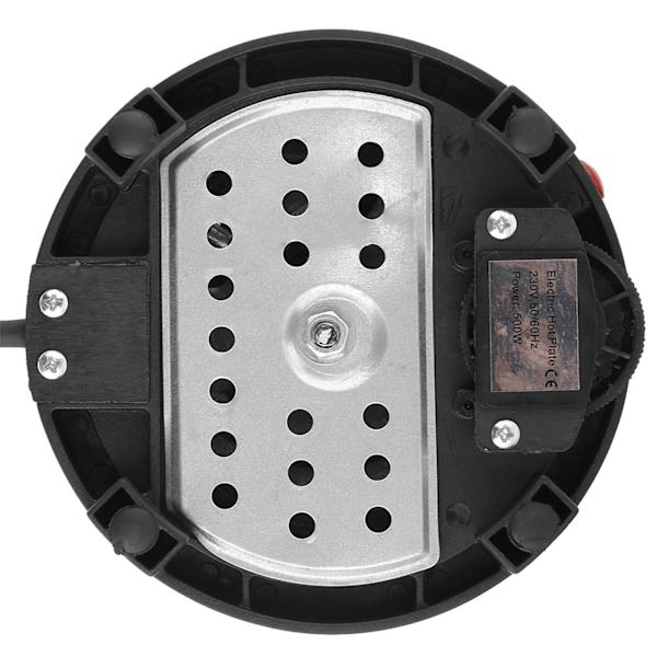 Bärbar 220V 500W Elektrisk Mini Spis Värmeplatta Multifunktionell Hemvärmare (EU-kontakt)