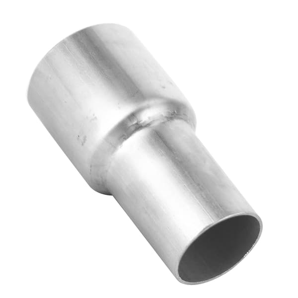 Universal Udstødningsrørs Adapter Reducer Connector Rustfrit Stål 2in OD til 1.5in OD