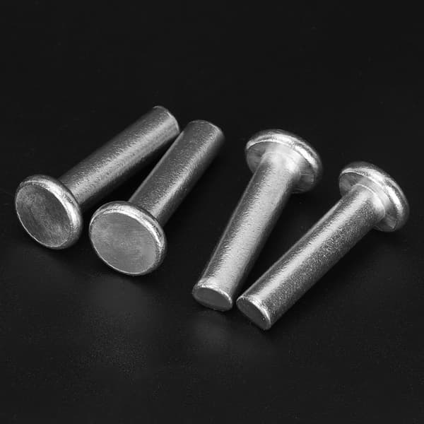 20 st GB867 M6 Platt Huvud Aluminium Nitar Platt Huvud Solid Nit (M6 * 25)