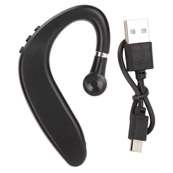Bluetooth 5.2-headset Vattentätt Ultralätt handsfree Business-hörlurar med ett öra för sportkörning Business Office