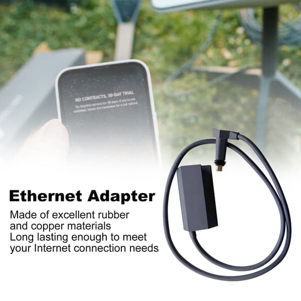 Ethernet-adapter rektangulær parabolantenne satellitt USB Powerline-sett for V2