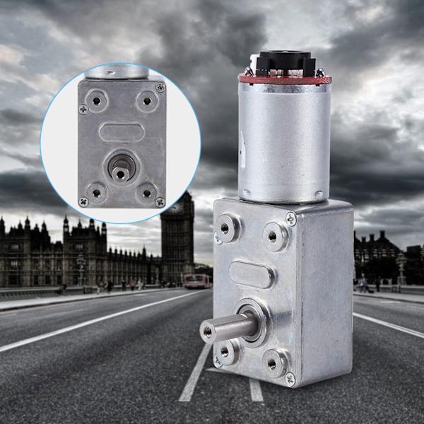 DC-motor med högt vridmoment, växelreduktion, med kodare, stark självlåsning (40 RPM)