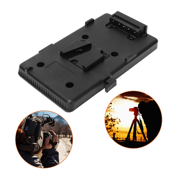 Akkukotelon sovitinlevy Sony V Mount V Lock -akulle DSLR-kameralle videovalolle
