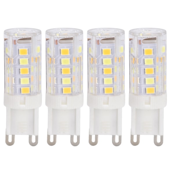 10 STK G9 220V LED-lampa Dimbar keramisk LED-lampa Byt ut halogenlampa för ljuskronaG9 3W 32LED