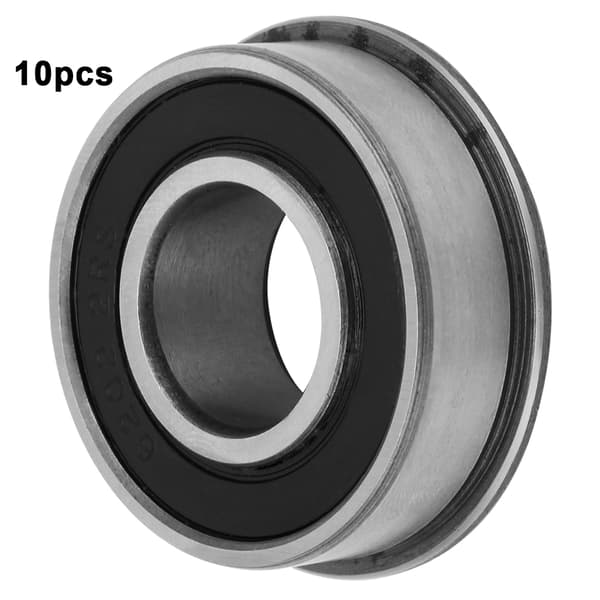 10 kpl F6202RS Laakeriteräs Urakuulalaakeri 16mm