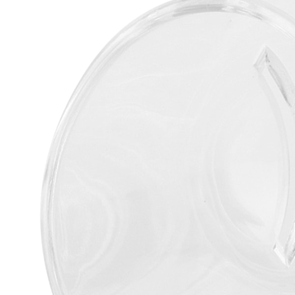Transparent Akvarium Röd Maskmatare Sugkopp Fiskmatningskopp Behållare Tillbehör Akryl Sprickkopp