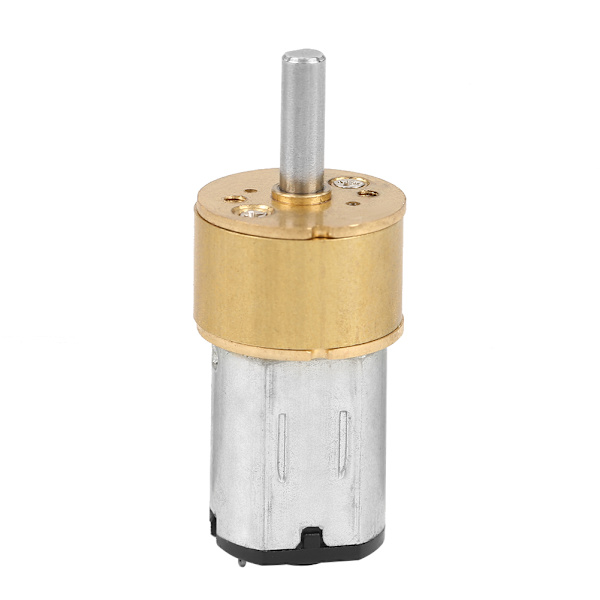 DC6V 14MM N20 Mikro Metallinen Vaihdelaatikko Pölytiivis Moottori Robotti DIY:lle (100RPM)