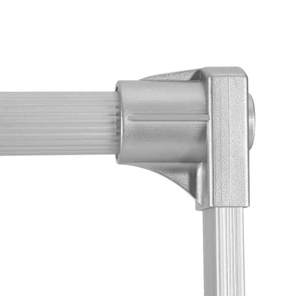 Nedtrekkbar klesstang for garderobe med justerbar bredde, myk retur, plassbesparende