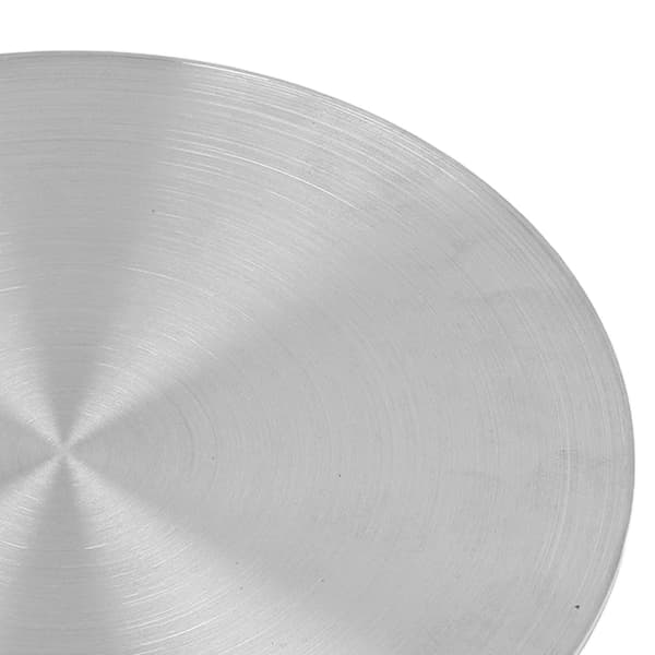 Varme Diffuser Plade Rustfrit Stål Induktionsplade Elektrisk Induktionskomfur Diffuser Adapter til Hjemmekøkken 18# 17,5cm / 6,9in