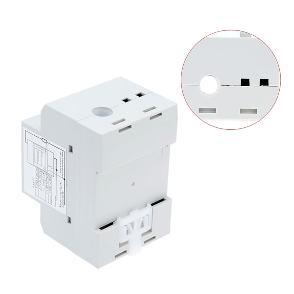 AC80-300V 100A Multifunktionell Digital DIN-skena Ström Spänning Effektfaktor Mätare Amperemeter Voltmeter